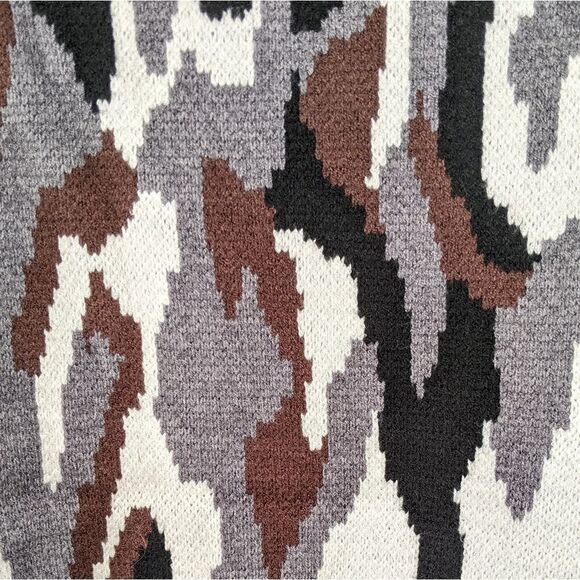 NWT Janice Apparel Camouflage JP1704 Knit Cardigan W/ Pockets & Button Closure - Picture 4 of 8